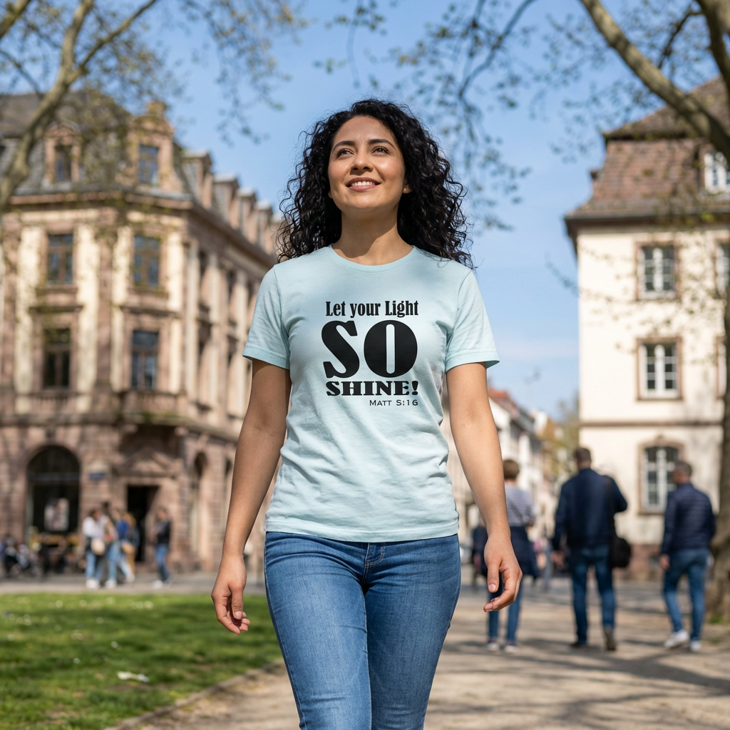 Let your light SO SHINE!