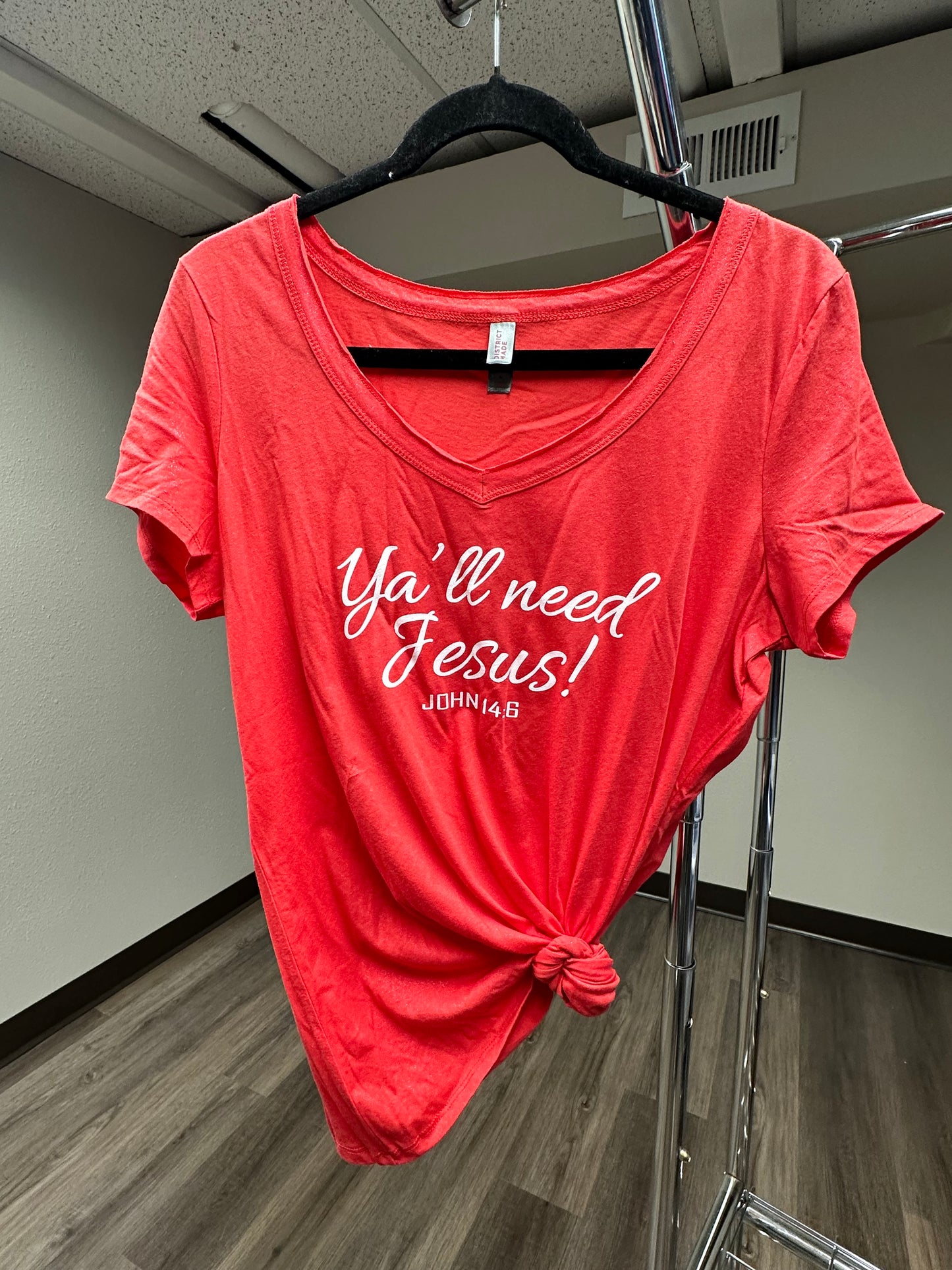 Ya'll Need Jesus Short Sleeve