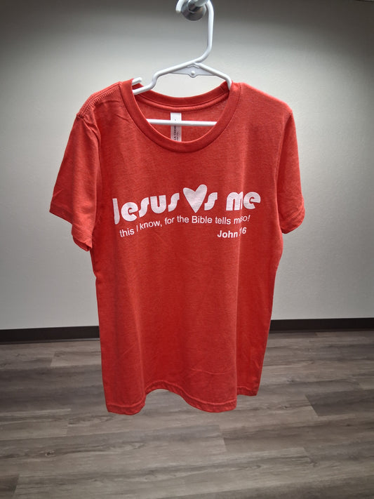 "Jesus Loves Me" short-sleeve T-Shirt