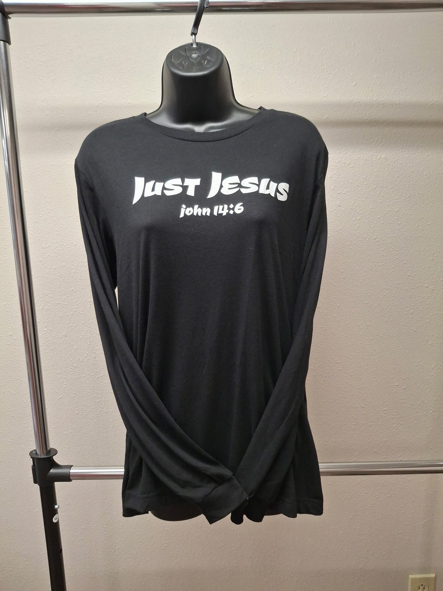 "Just Jesus" Long Sleeve T-Shirt