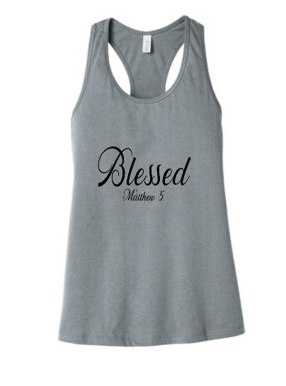 "Blessed" Racerback Tank