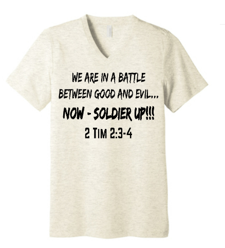 "SOLDIER UP!" Short-sleeve T-Shirt