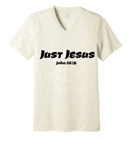 "Just Jesus" short sleeve t-shirt