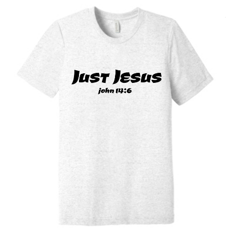 "Just Jesus" short sleeve t-shirt