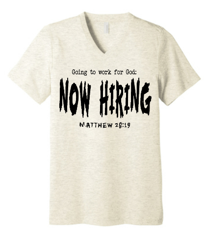 NOW HIRING Short sleeve