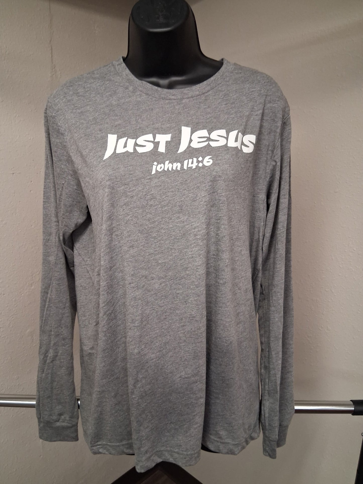 "Just Jesus" Long Sleeve T-Shirt