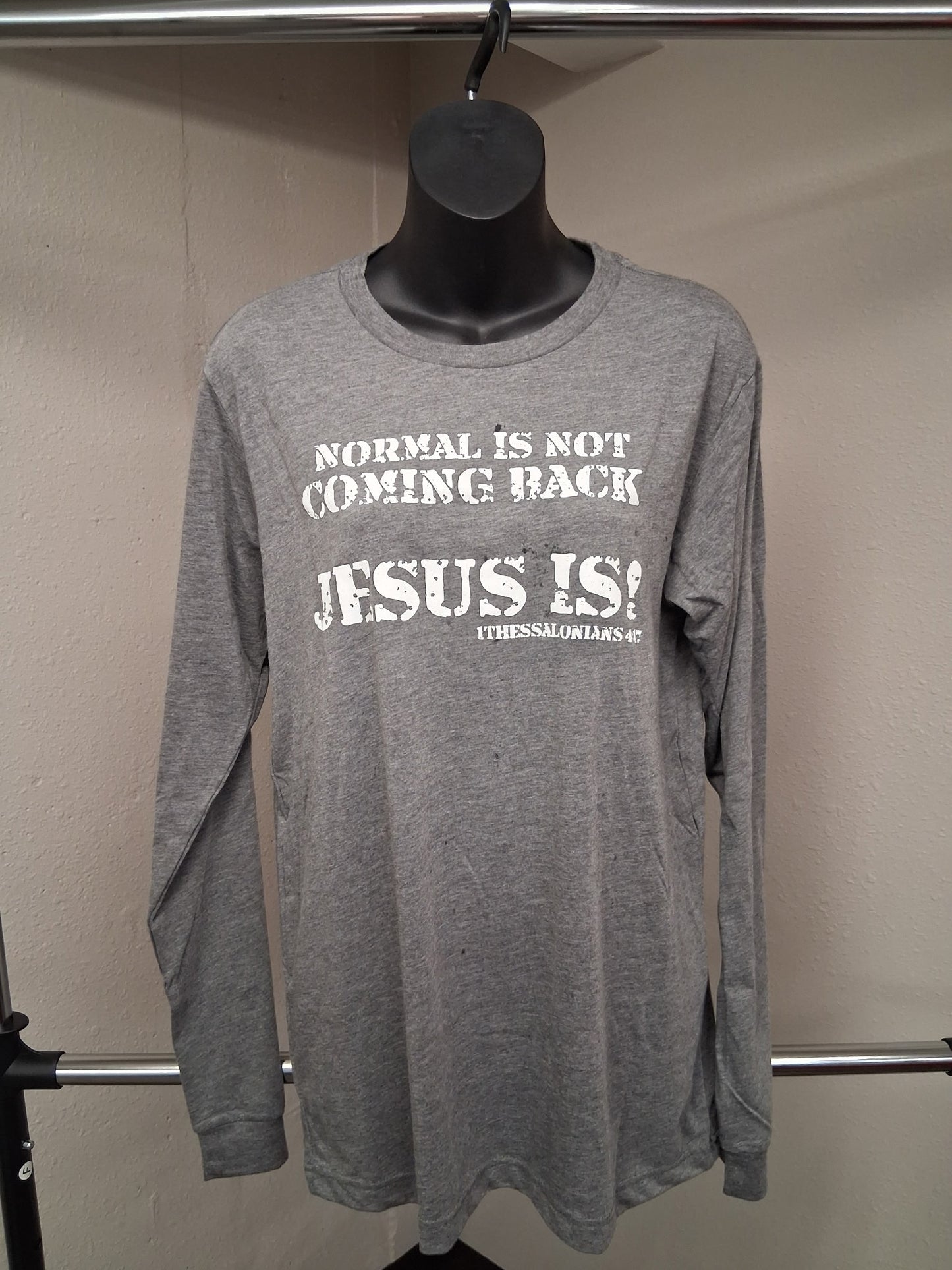 "NORMAL IS NOT COMING BACK..." Long sleeve T-Shirt